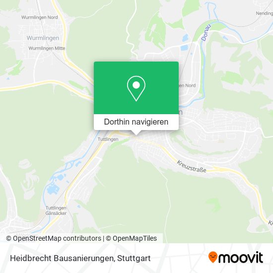 Heidbrecht Bausanierungen Karte