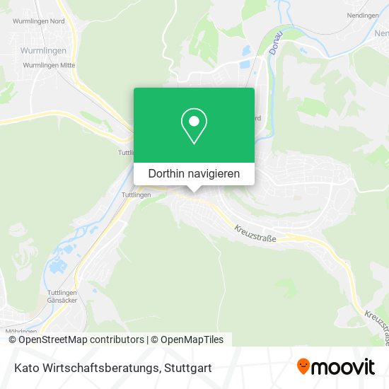 Kato Wirtschaftsberatungs Karte