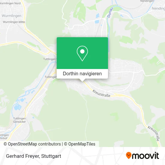 Gerhard Freyer Karte