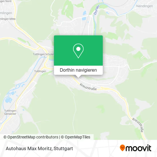 Autohaus Max Moritz Karte