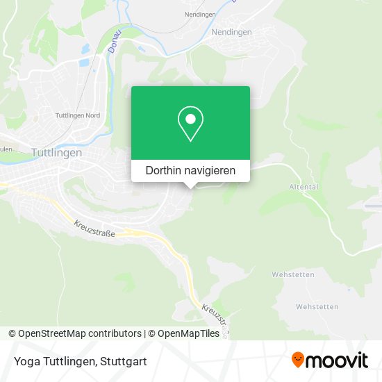 Yoga Tuttlingen Karte