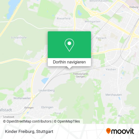 Kinder Freiburg Karte