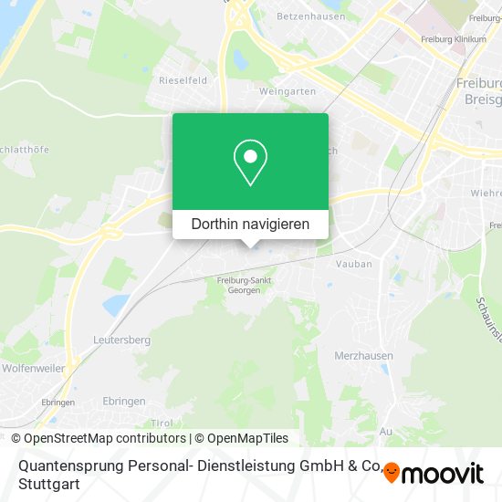 Quantensprung Personal- Dienstleistung GmbH & Co Karte