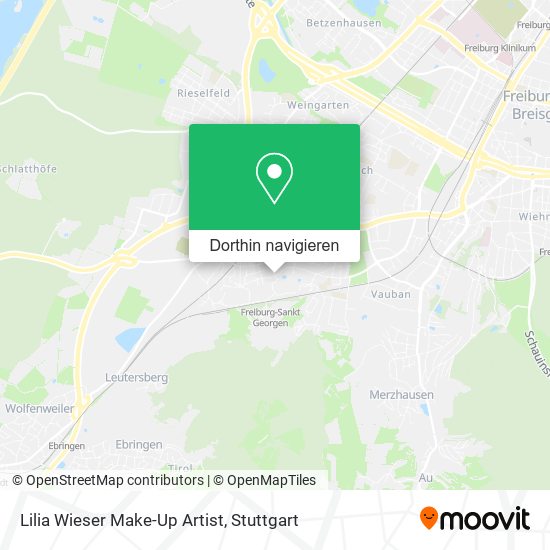 Lilia Wieser Make-Up Artist Karte