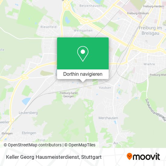 Keller Georg Hausmeisterdienst Karte