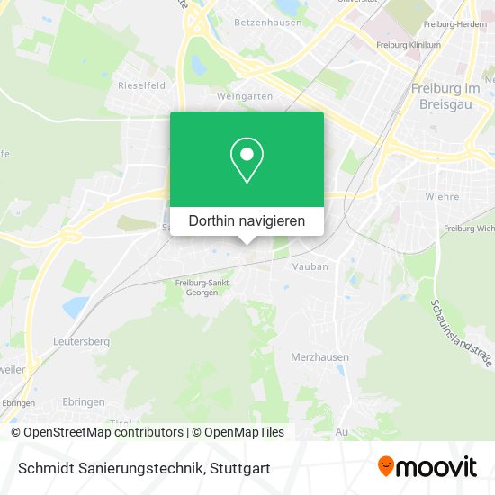 Schmidt Sanierungstechnik Karte