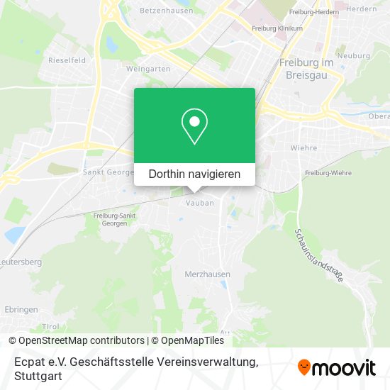 Ecpat e.V. Geschäftsstelle Vereinsverwaltung Karte