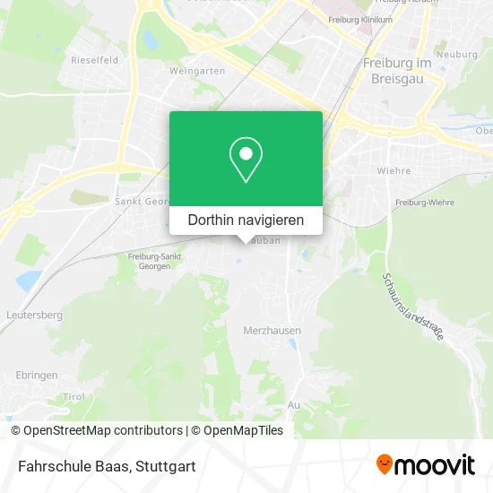 Fahrschule Baas Karte