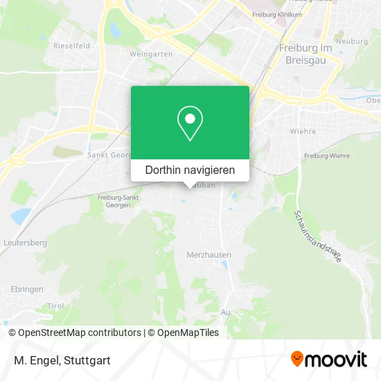 M. Engel Karte