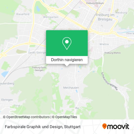 Farbspirale Graphik und Design Karte