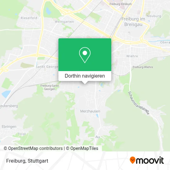 Freiburg Karte