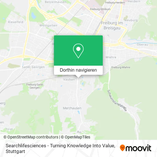 Searchlifesciences - Turning Knowledge Into Value Karte