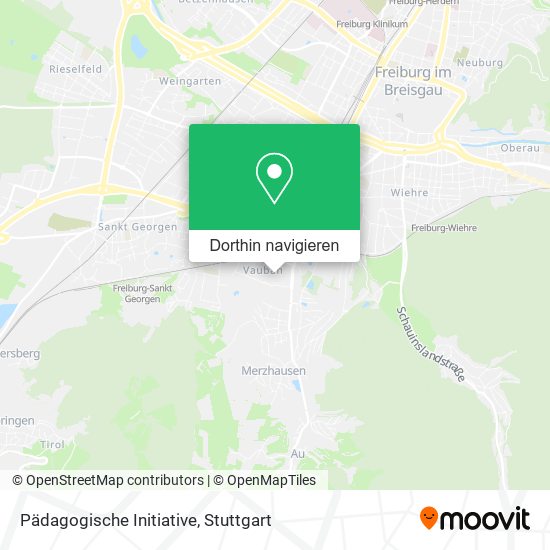 Pädagogische Initiative Karte