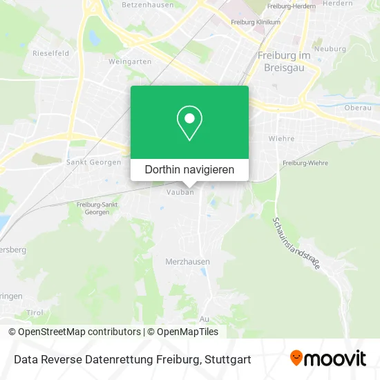 Data Reverse Datenrettung Freiburg Karte