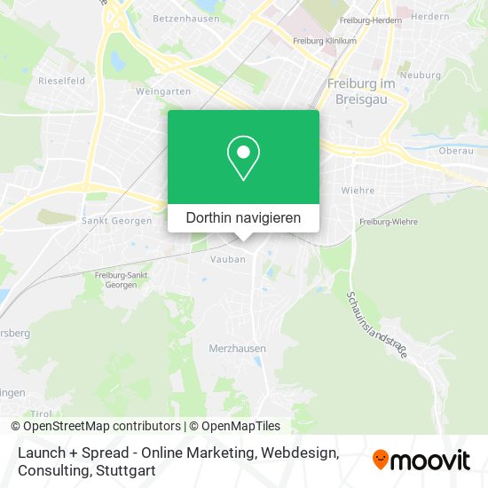 Launch + Spread - Online Marketing, Webdesign, Consulting Karte