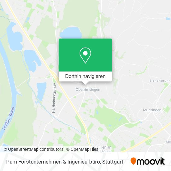 Pum Forstunternehmen & Ingenieurbüro Karte