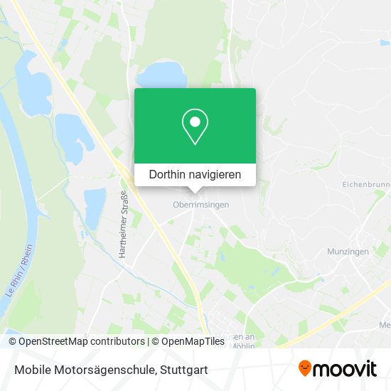 Mobile Motorsägenschule Karte
