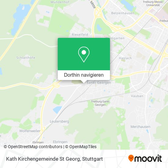 Kath Kirchengemeinde St Georg Karte