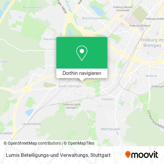 Lumis Beteiligungs-und Verwaltungs Karte