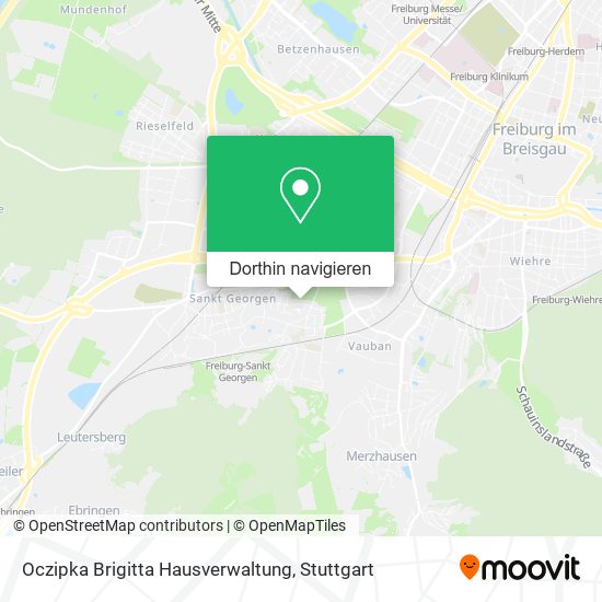 Oczipka Brigitta Hausverwaltung Karte