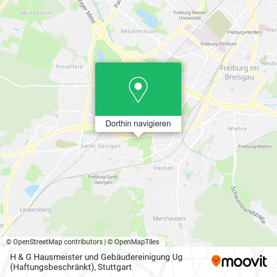 H & G Hausmeister und Gebäudereinigung Ug (Haftungsbeschränkt) Karte
