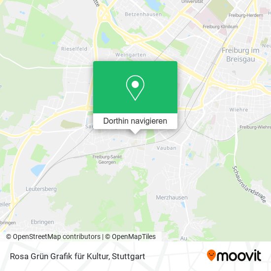 Rosa Grün Grafik für Kultur Karte