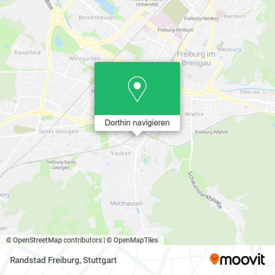 Randstad Freiburg Karte