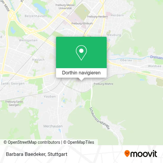 Barbara Baedeker Karte