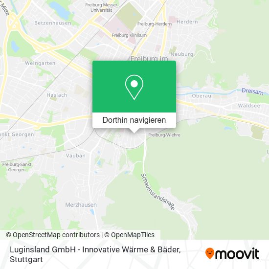 Luginsland GmbH - Innovative Wärme & Bäder Karte