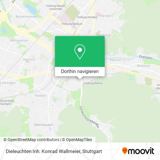 Dieleuchten Inh. Konrad Wallmeier Karte