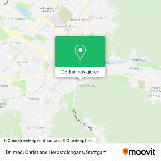 Dr. med. Christiane Herbstdichgans Karte