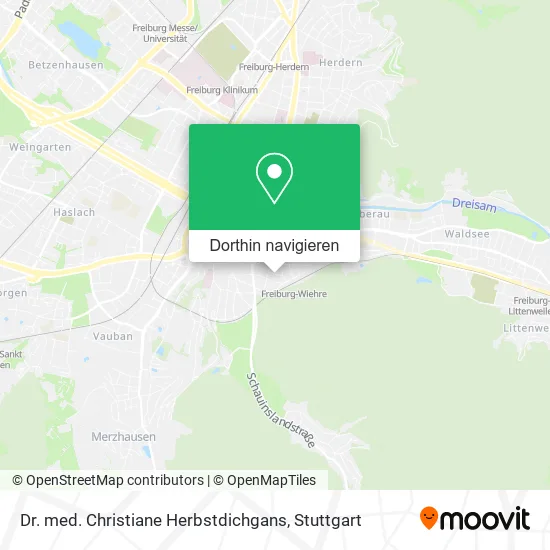 Dr. med. Christiane Herbstdichgans Karte