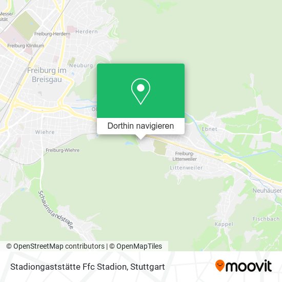 Stadiongaststätte Ffc Stadion Karte
