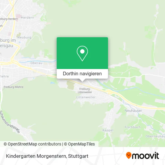 Kindergarten Morgenstern Karte