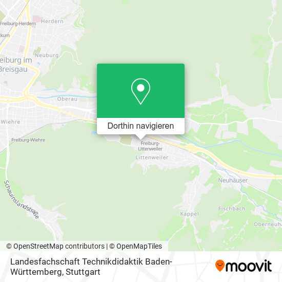 Landesfachschaft Technikdidaktik Baden-Württemberg Karte