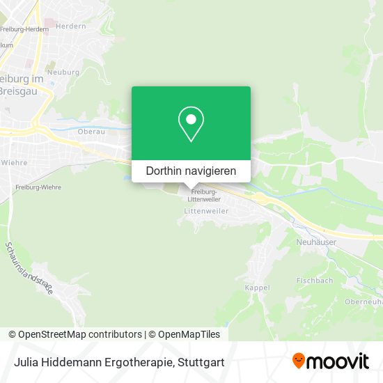 Julia Hiddemann Ergotherapie Karte