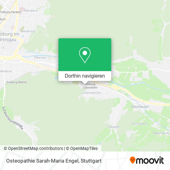 Osteopathie Sarah-Maria Engel Karte