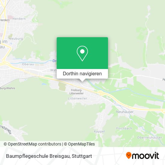 Baumpflegeschule Breisgau Karte