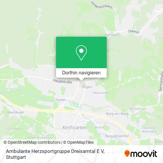 Ambulante Herzsportgruppe Dreisamtal E V Karte