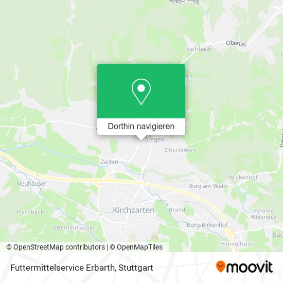 Futtermittelservice Erbarth Karte