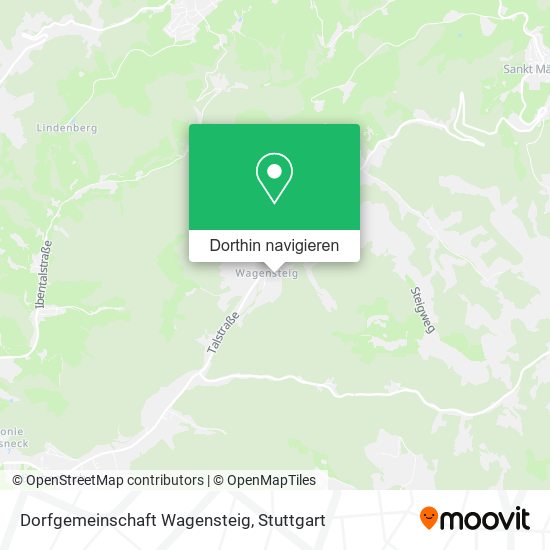 Dorfgemeinschaft Wagensteig Karte