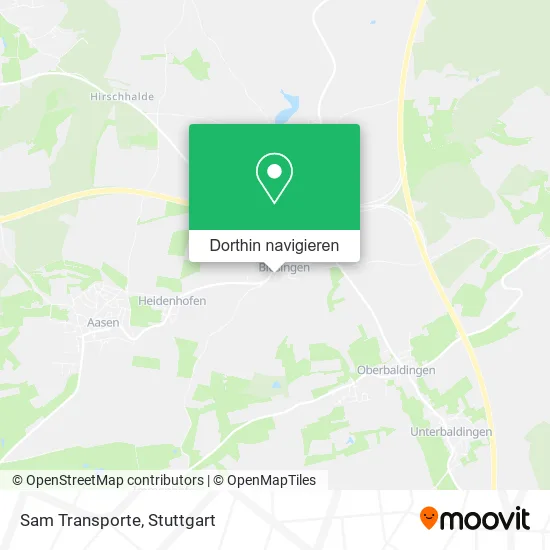 Sam Transporte Karte