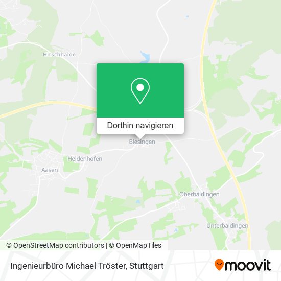 Ingenieurbüro Michael Tröster Karte