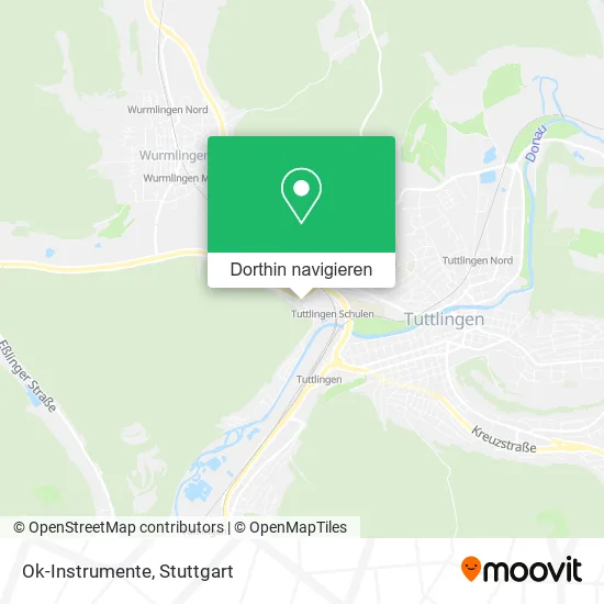 Ok-Instrumente Karte