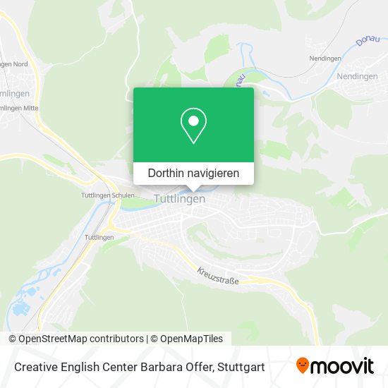 Creative English Center Barbara Offer Karte