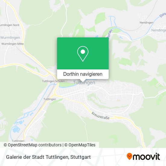 Galerie der Stadt Tuttlingen Karte