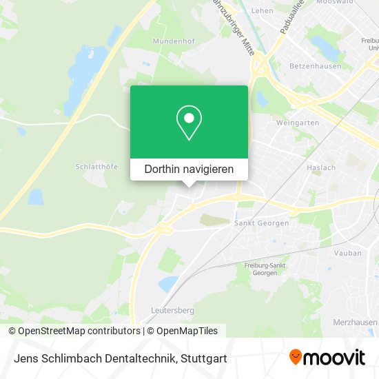 Jens Schlimbach Dentaltechnik Karte