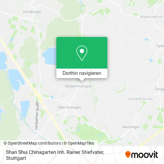 Shan Shui Chinagarten Inh. Rainer Stiefvater Karte