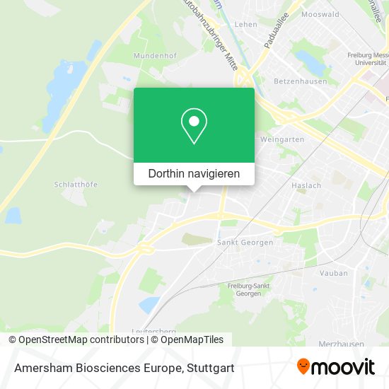 Amersham Biosciences Europe Karte
