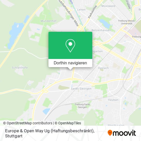 Europe & Open Way Ug (Haftungsbeschränkt) Karte